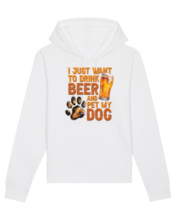 pt iubitorii de bere - I just want to drink beer and pet my dog White