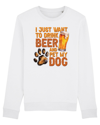 pt iubitorii de bere - I just want to drink beer and pet my dog White