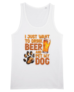 pt iubitorii de bere - I just want to drink beer and pet my dog Maiou Bărbat Runs