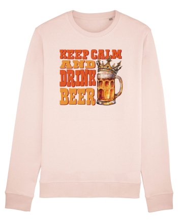 pt iubitorii de bere - Keep calm and drink beer Candy Pink
