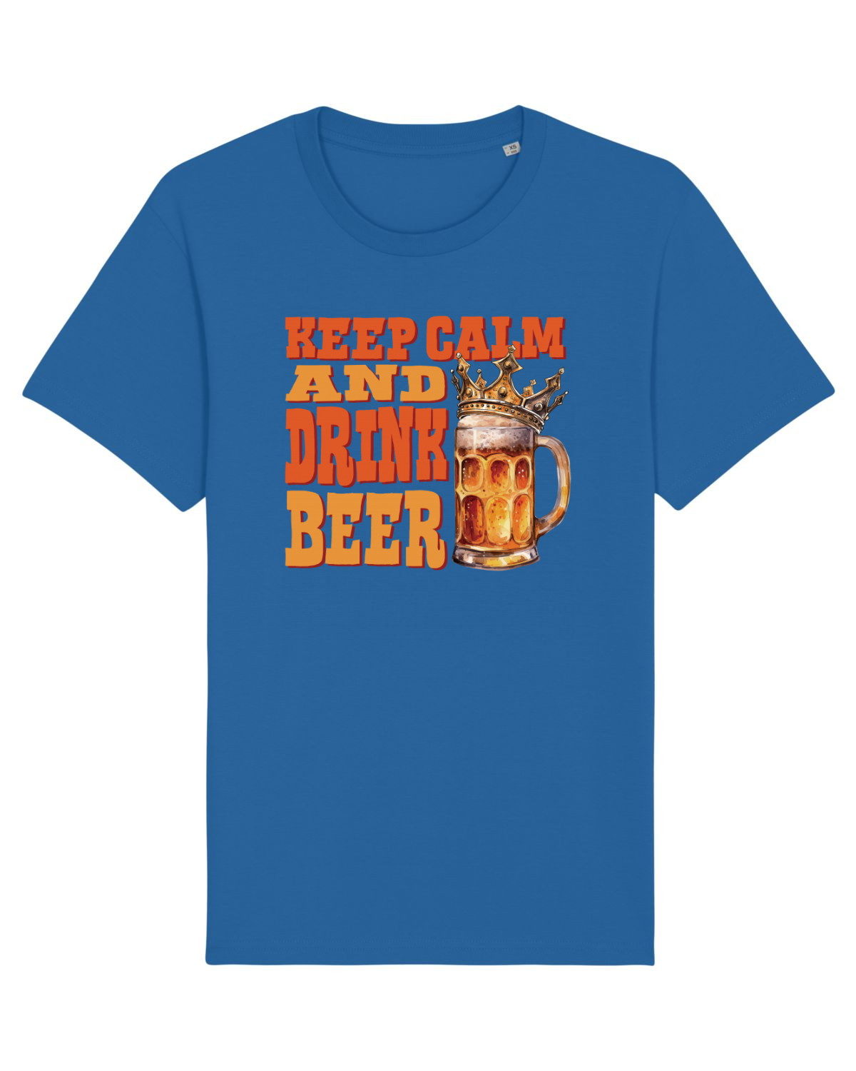 Tricou mânecă scurtă Unisex Rocker Royal Blue