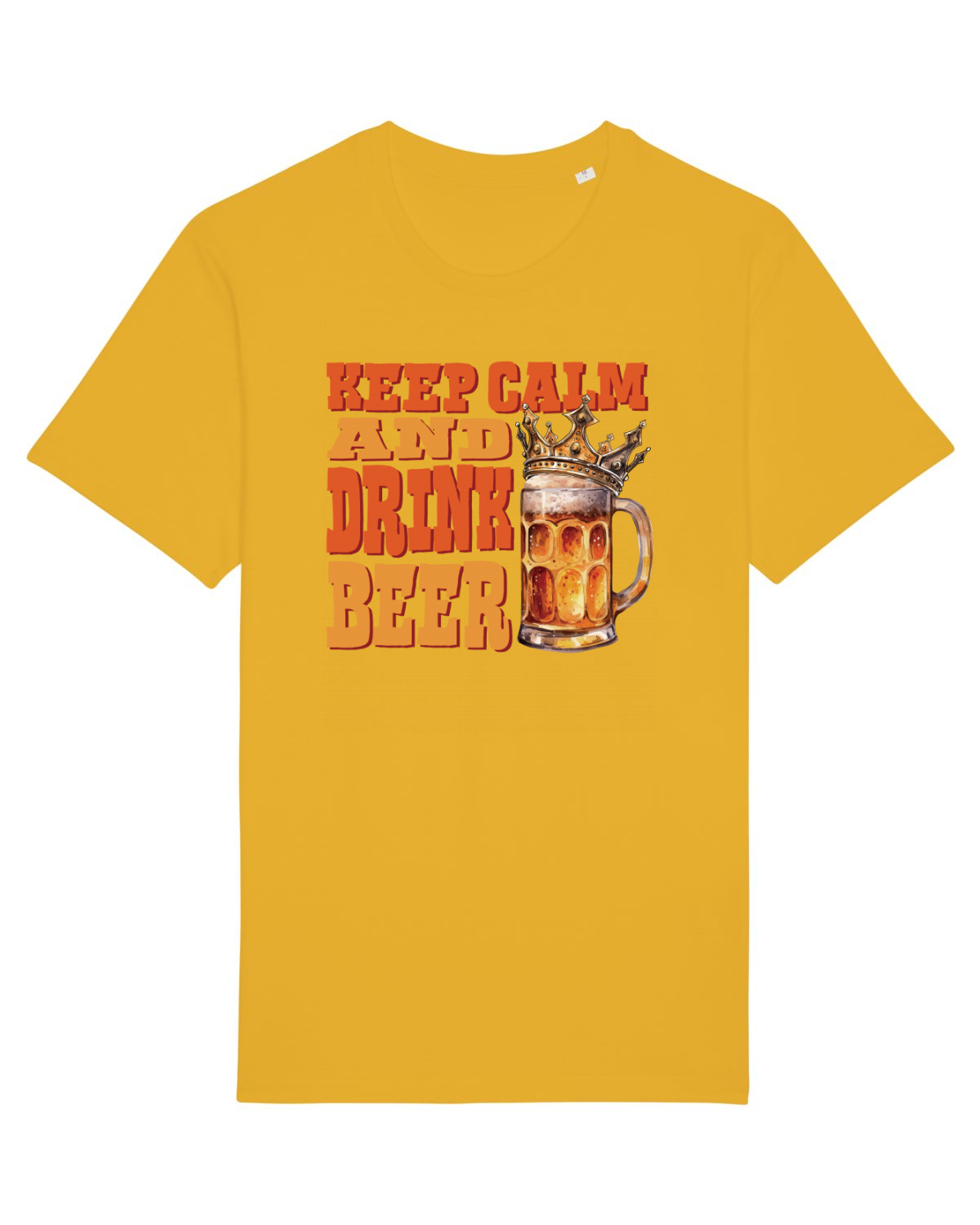 Tricou mânecă scurtă Unisex Rocker Spectra Yellow