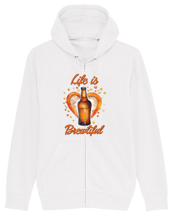 pt iubitorii de bere - Life is brewtiful White