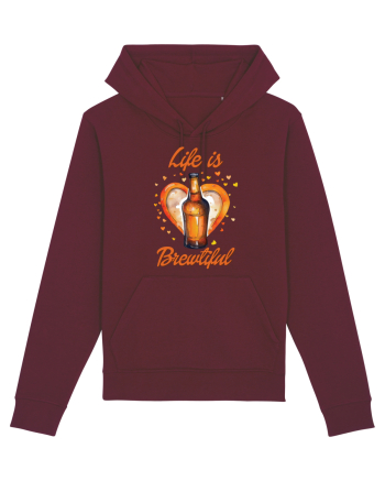 pt iubitorii de bere - Life is brewtiful Burgundy