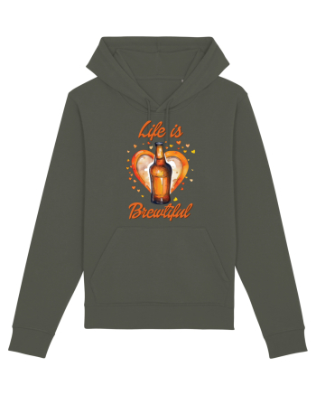 pt iubitorii de bere - Life is brewtiful Khaki