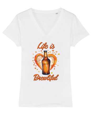 pt iubitorii de bere - Life is brewtiful White