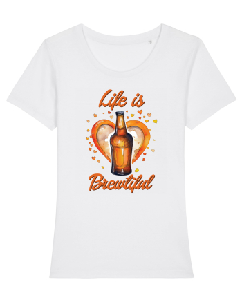 pt iubitorii de bere - Life is brewtiful White