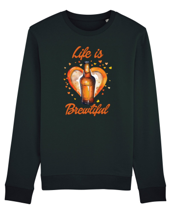 pt iubitorii de bere - Life is brewtiful Black