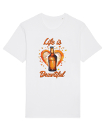 pt iubitorii de bere - Life is brewtiful Tricou mânecă scurtă Unisex Rocker