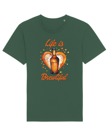 pt iubitorii de bere - Life is brewtiful Bottle Green