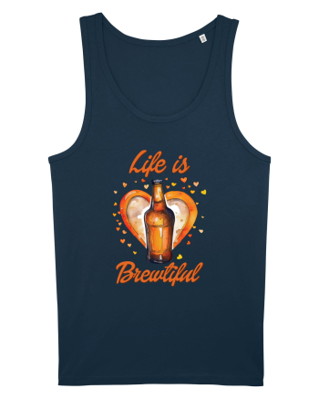 pt iubitorii de bere - Life is brewtiful Navy