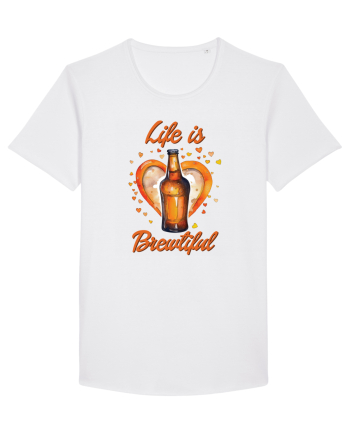 pt iubitorii de bere - Life is brewtiful White