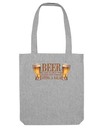 pt iubitorii de bere - No great story started with a salad Heather Grey