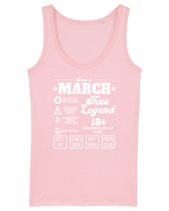 Born In March True Legend Cotton Pink