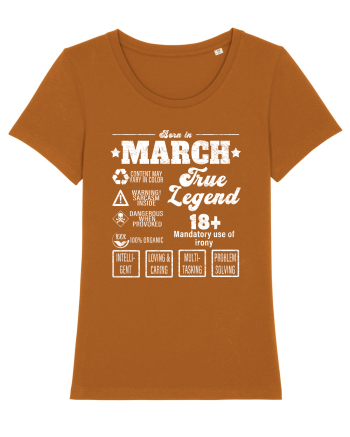 Born In March True Legend Roasted Orange