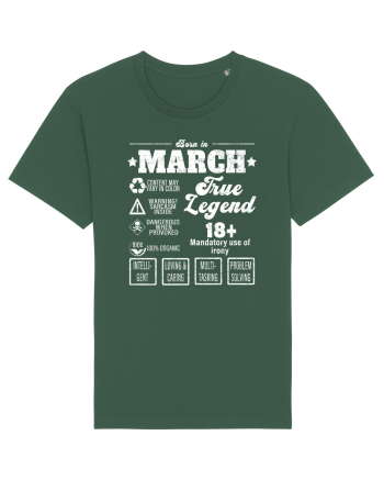 Born In March True Legend Bottle Green