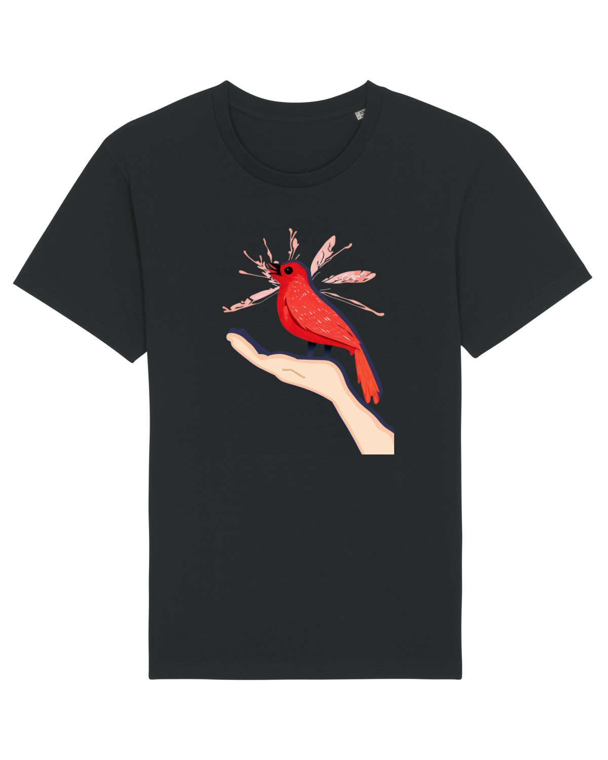 Tricou mânecă scurtă Unisex Rocker Black