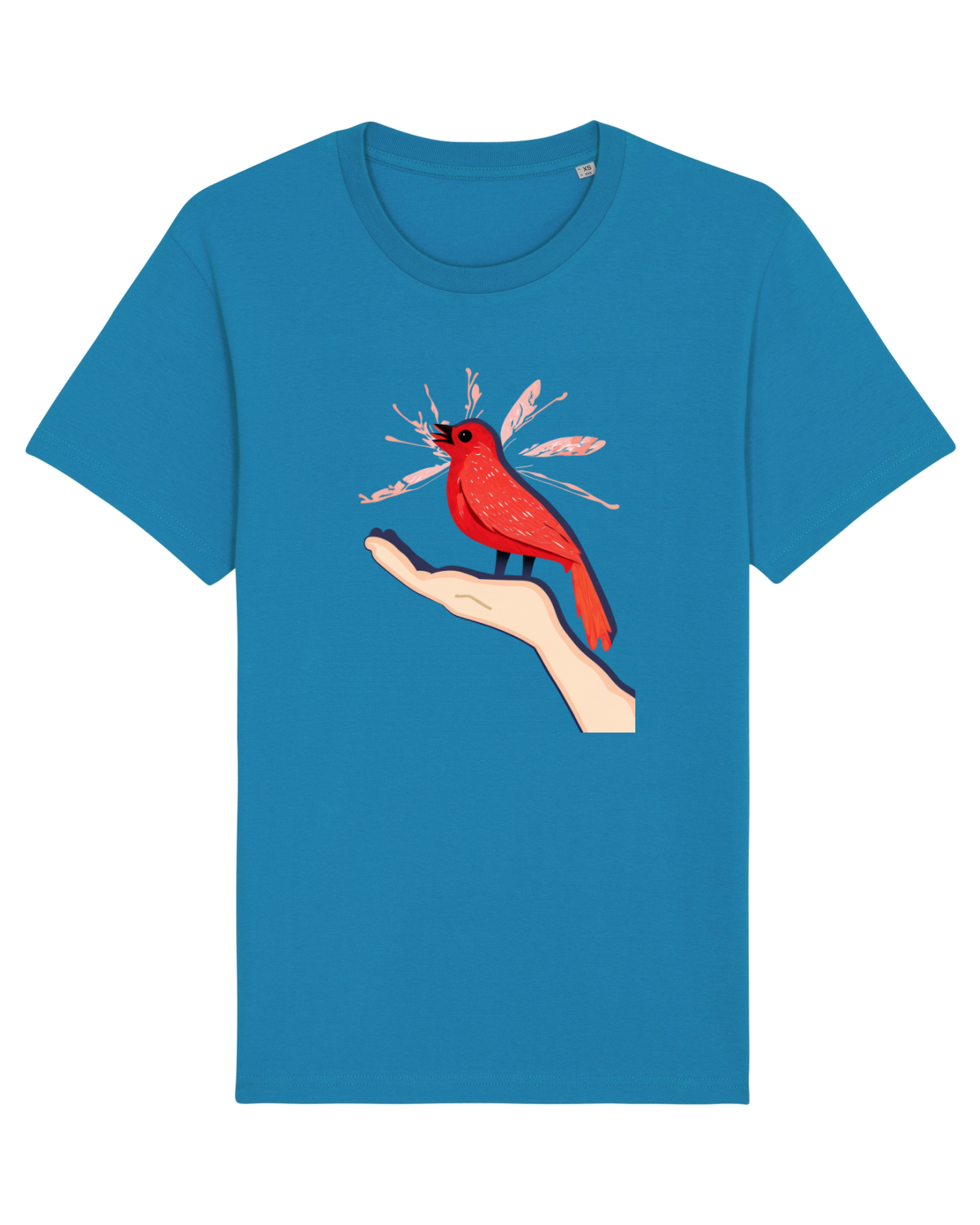Tricou mânecă scurtă Unisex Rocker Azur