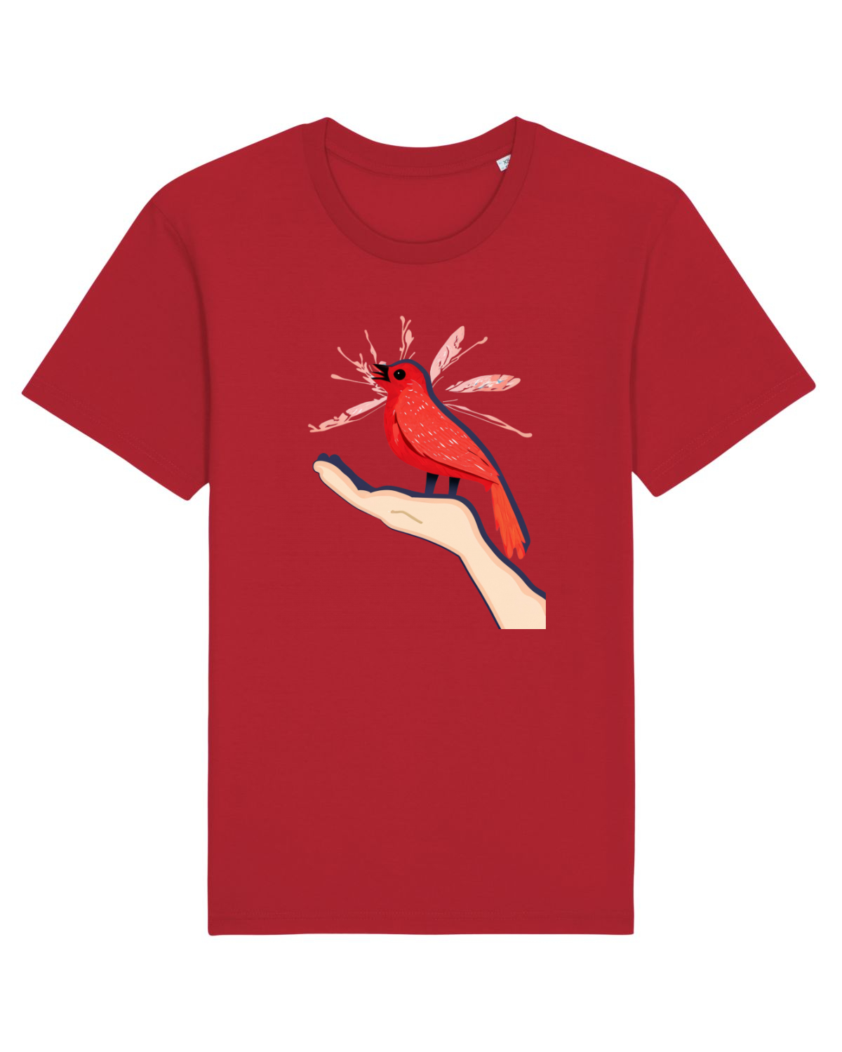 Tricou mânecă scurtă Unisex Rocker Red