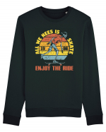 All We Need Is Skate Skateboarding Bluză mânecă lungă Unisex Rise