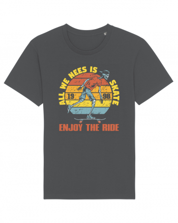 All We Need Is Skate Skateboarding Anthracite