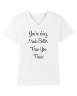You're fine Tricou mânecă scurtă guler V Bărbat Presenter