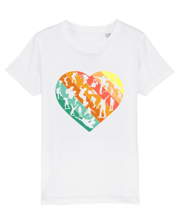 Heart Skater Skateboarding Skateboard White