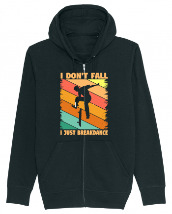 I Don't Fall I Just Brakedance Vintage Skateboarder Black