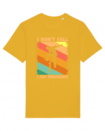 I Don't Fall I Just Brakedance Vintage Skateboarder Spectra Yellow