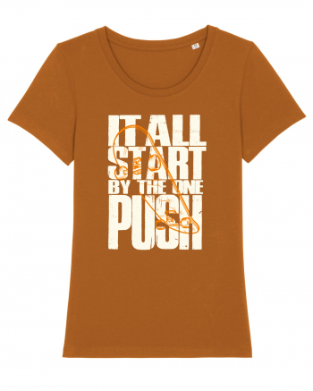 It All Start By The One Push Skateboard Roasted Orange