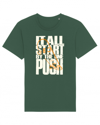 It All Start By The One Push Skateboard Bottle Green