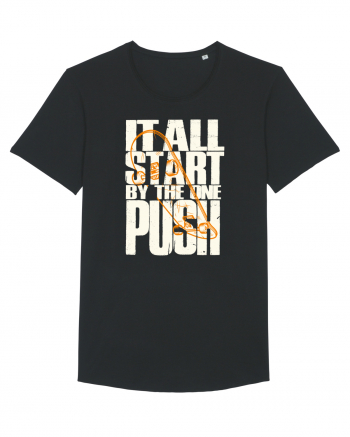 It All Start By The One Push Skateboard Black