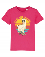 Let The Good Times Roll Lama Skateboarding Tricou mânecă scurtă  Copii Mini Creator