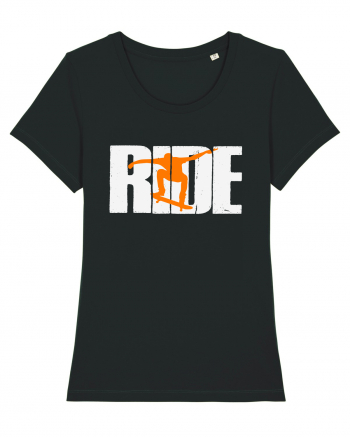 Ride Skateboarding Skateboard Black