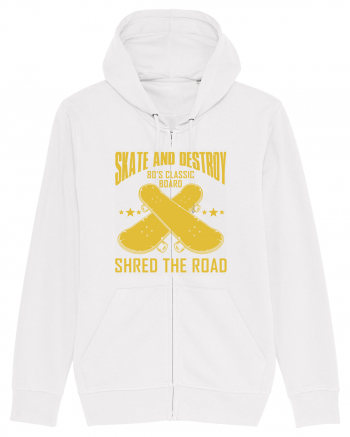 Skate and Destroy Shred The Road White