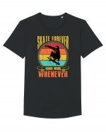 Skate Forever House Work Whenever Tricou mânecă scurtă guler larg Bărbat Skater