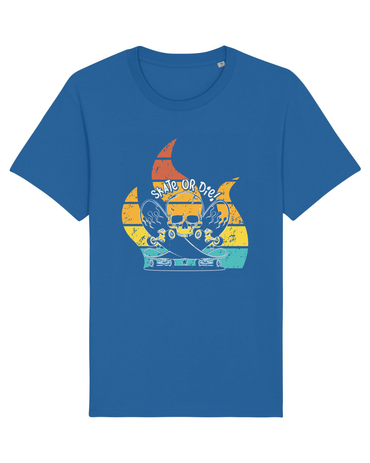 Tricou mânecă scurtă Unisex Rocker Royal Blue