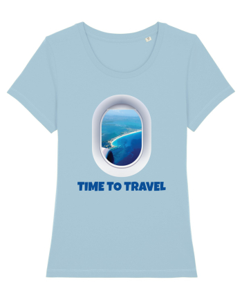 Travel time  Sky Blue