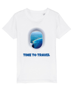 Travel time  Tricou mânecă scurtă  Copii Mini Creator