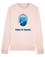 Travel time  Bluză mânecă lungă Unisex Rise