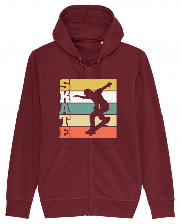 Skate Skateboarder Burgundy