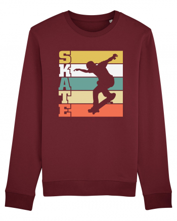 Skate Skateboarder Burgundy