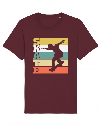 Skate Skateboarder Burgundy