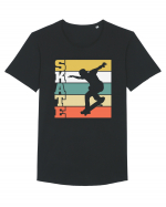 Skate Skateboarder Tricou mânecă scurtă guler larg Bărbat Skater