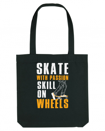 Skate With Passion Skills On Wheels Black