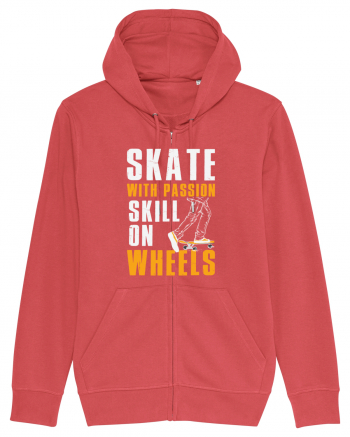 Skate With Passion Skills On Wheels Carmine Red