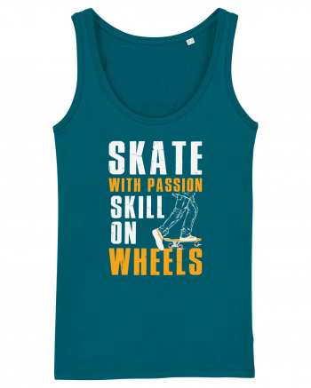 Skate With Passion Skills On Wheels Ocean Depth