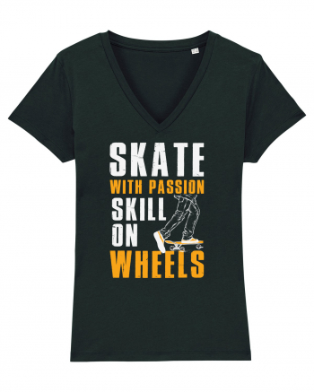 Skate With Passion Skills On Wheels Black