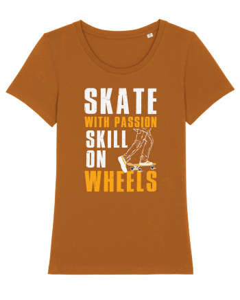 Skate With Passion Skills On Wheels Roasted Orange