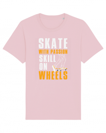 Skate With Passion Skills On Wheels Cotton Pink